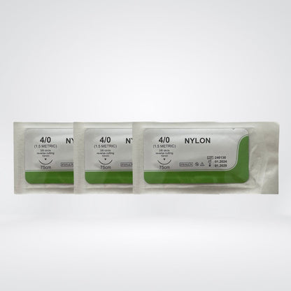 Nahtmaterial Nylon Monofilament 4/0, Verpackungseinheit - anatomedic