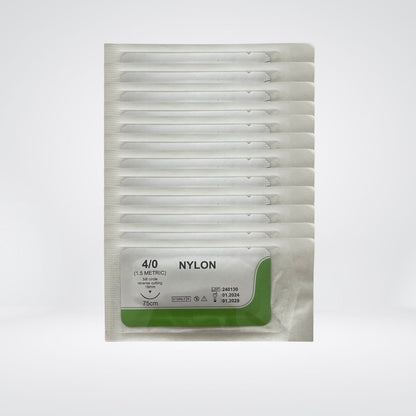 Nahtmaterial Nylon 4/0 für chirurgisches Nahttraining - anatomedic
